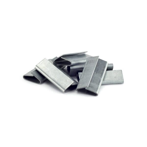 Regular Duty Push Type Overlap Seals for steel strapping and round bundles