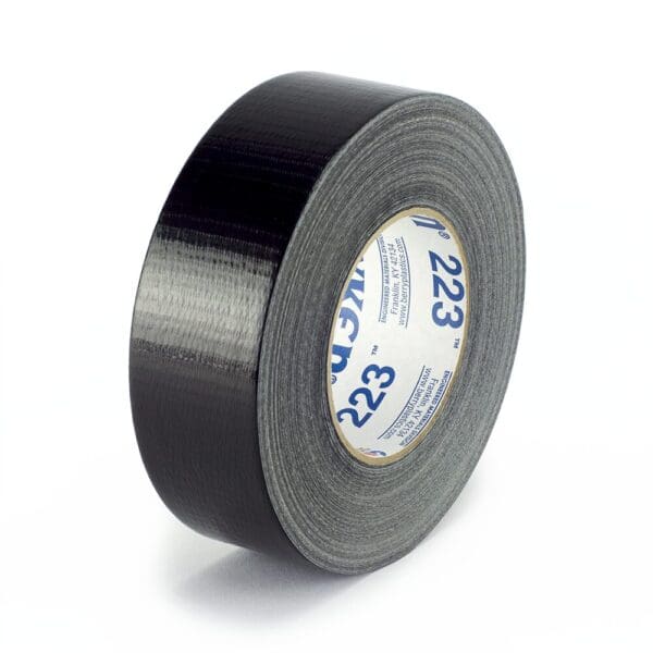 Black 223 Multi-Purpose Cloth Tape with moisture resistance in the Cloth Tape category