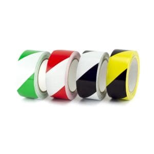 ST41N Striped Vinyl Tape for hazard marking & safety coding with strong adhesion