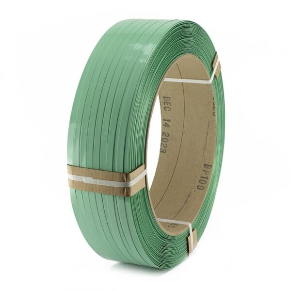 Green Machine Grade Waxed Polyester Strapping for industrial use